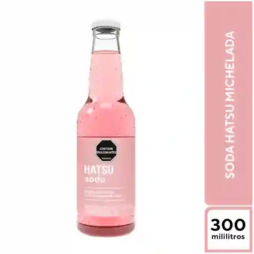 Soda Hatsu Michelada 300 ml