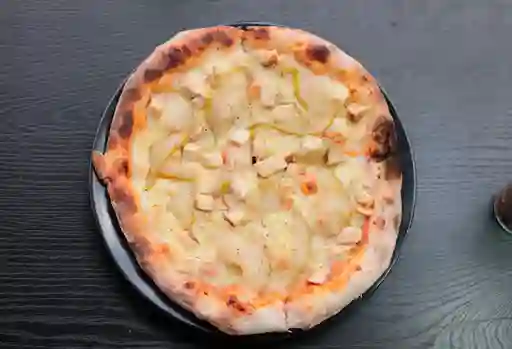 Pizza de Pollo con Peras