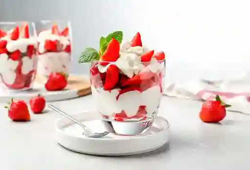 Fresas con Crema