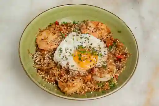 Nasi Goreng de Langostinos