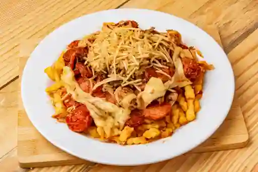 Salchipapas Callejera