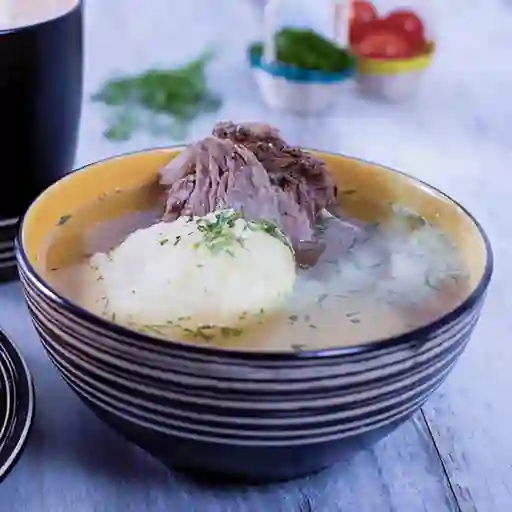 Caldo de Costilla con Arroz	