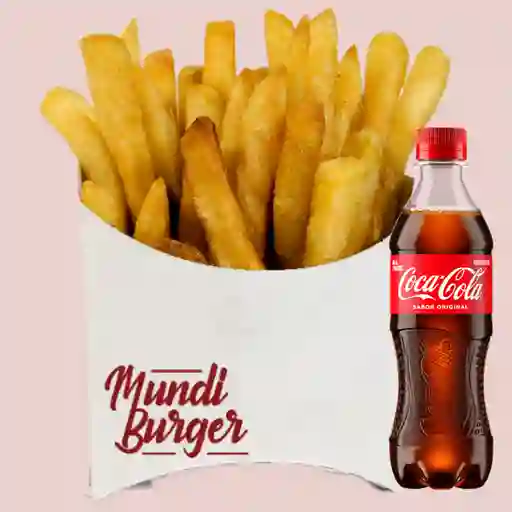 Combo Papas a la Francesa + Coca-cola Original 400 ml