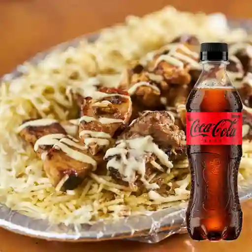 Combo Chuzo Desgranado Combinado Maíz +CocaCola Sin Azúcar 400ml