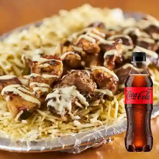 Combo Chuzo Desgranado Mixto Maíz + Coca Cola Sin Azúcar 400 ml