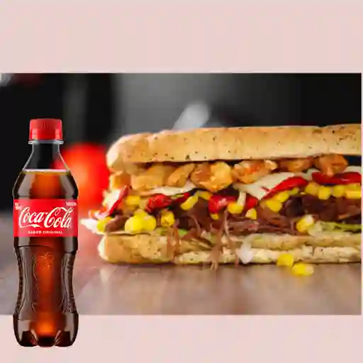 Combo Sandwich Arriero + Coca Cola Original 400ml