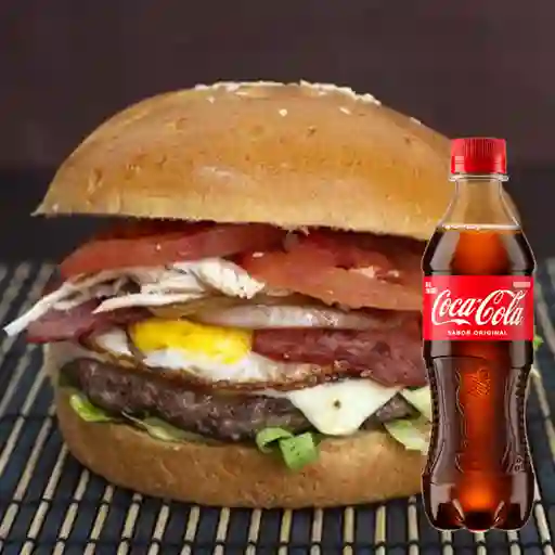 Combo Hamburguesa Extrema + Coca Cola Original 400ml