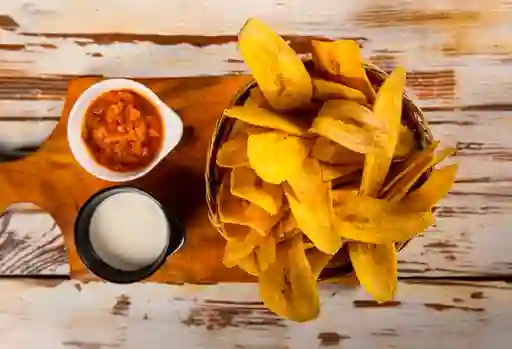 Chips de Plátanos con Suero