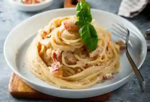 Pasta Carbonara con Pollo