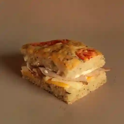 Sándwich Focaccia de Pavo