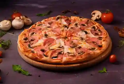 Pizza Jamón Champiñón Small