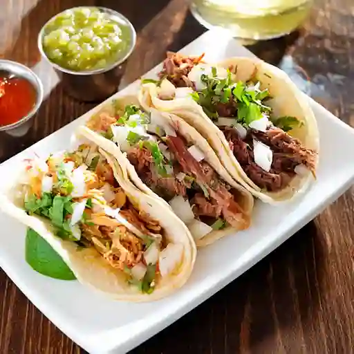 Tacos Pollo Barbacoa