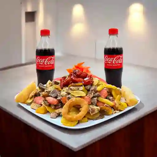 Picada para 2 y Coca Cola