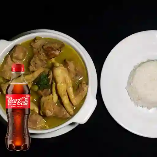 Combo Sopa de Menudencias + Coca Cola Original 400ml