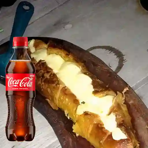 Combo Plátano con Queso y Bocadillo + Coca-Cola 400ml