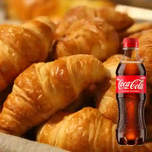 Combo Pan Hojaldrado + Coca-Cola Original 500ml