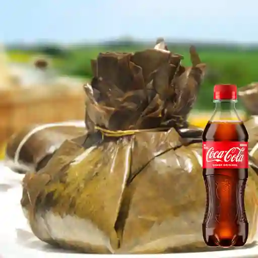 Combo Tamal Tolimense + Coca-Cola Original 500ml