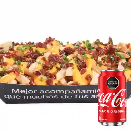 Combo Bacon & Cheese Fries + Coca Cola Original 330ml