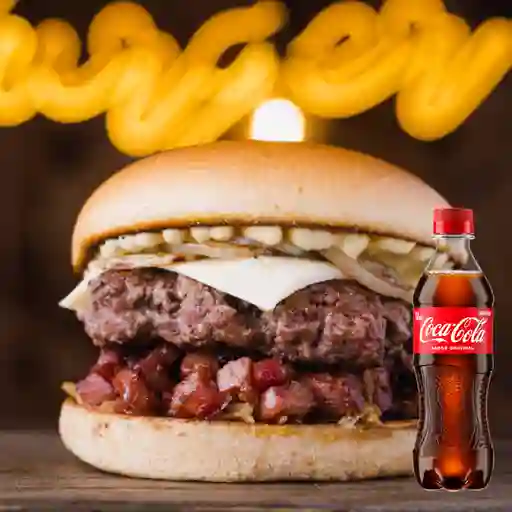 Combo Ganadora Burger Fest + Coca-Cola Original 400ml