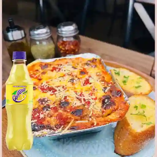 Combo Lasagna Mixta + Quatro Original 400ml