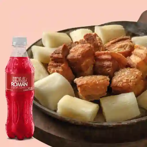 Combo Chicharrón 350 gr + Kola Roman 350 ml