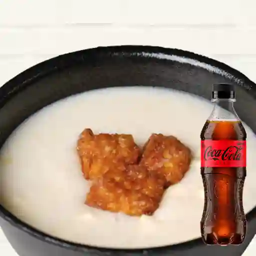 Combo Mote de Queso + Coca Cola Sin Azúcar 400ml