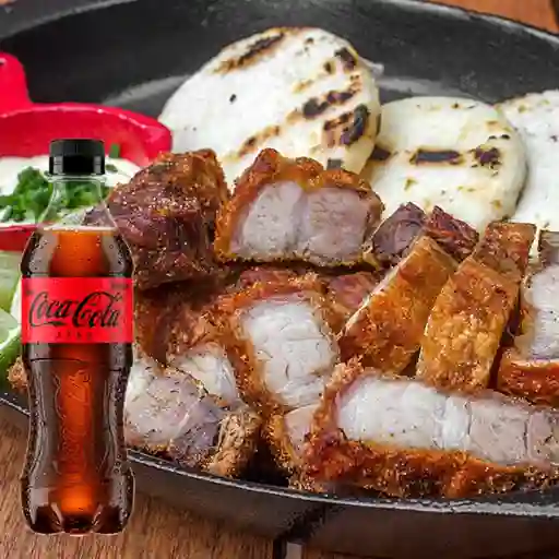 Combo El Chicharrón + Coca Cola Sin Azúcar 400ml