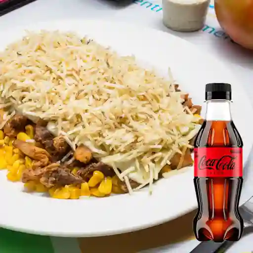 Combo Mazorca Mixta + Coca Cola Sin Azúcar 250ml