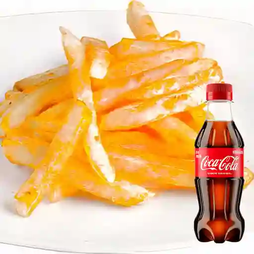 Combo Papas Fritas + Coca Cola Original 250ml