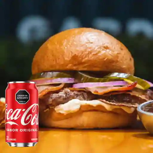 Combo Hamburguesa Chipote Costra + Coca-Cola Original 330ml