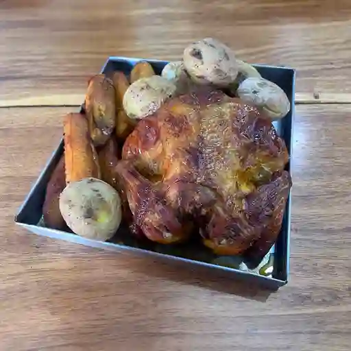 Medio Pollo Asado