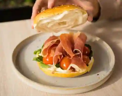 Bagel Jamón Serrano