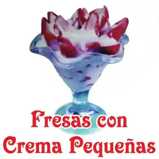 Fresas con Crema Pequeñas