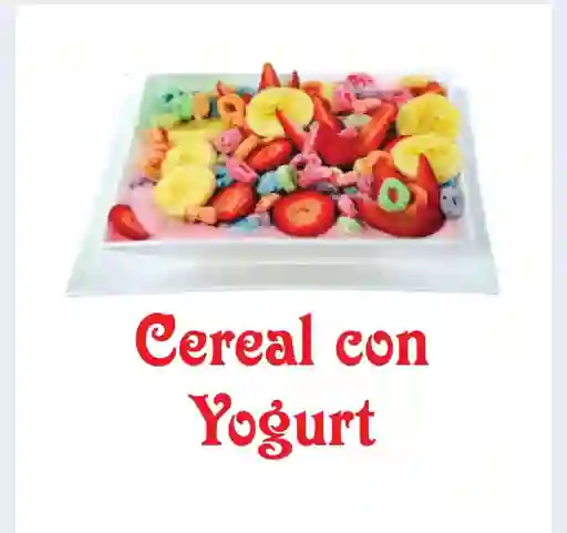 Cereal con Yougurt