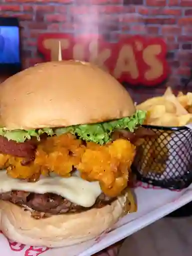 Rappi Fest Doble Crunchy Burger