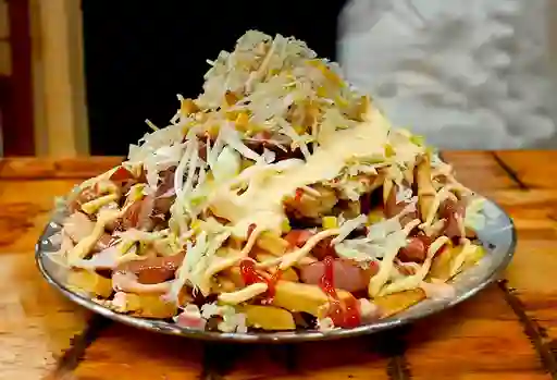 Salchipapas de Pollo