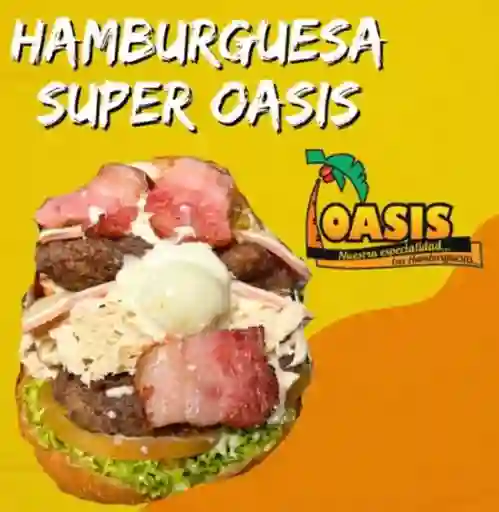 Combo Hamburguesa Super Oasis