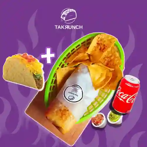 Combo Burrito + Taco y Gaseosa