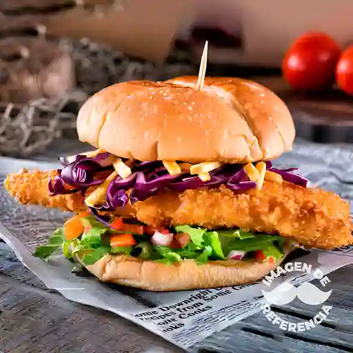 Combo Chicken Burger