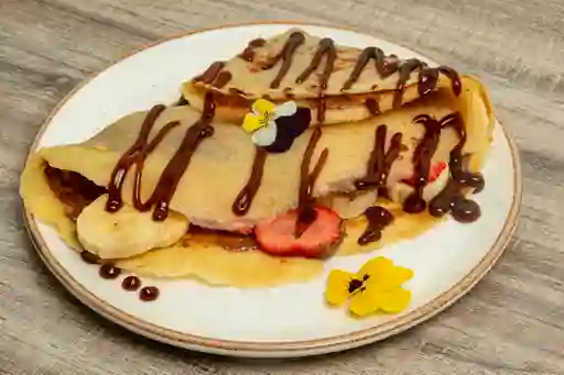 Creps Nutella Fresas y Banano