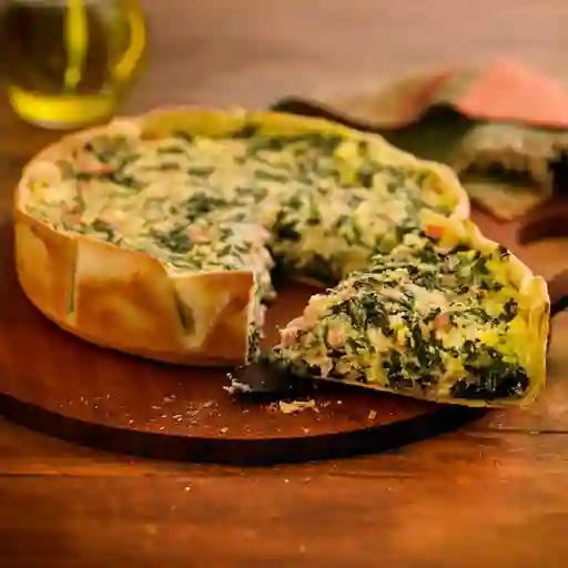 Quiche de Espinaca O Champiñón