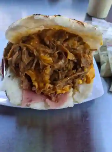 Arepa con Todo Sencilla