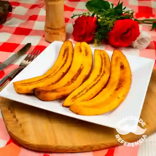 Platano con Queso y Bocadillo