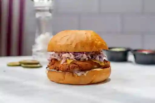 Hamburguesa de Pollo Clásica