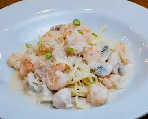 Pasta Camarones Al Ajillo