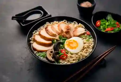 Torikatsu Ramen (Ramen de Pollo Al Panko)