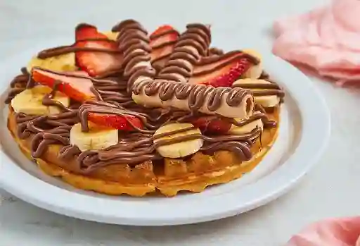 Waffle Clásico de Nutella