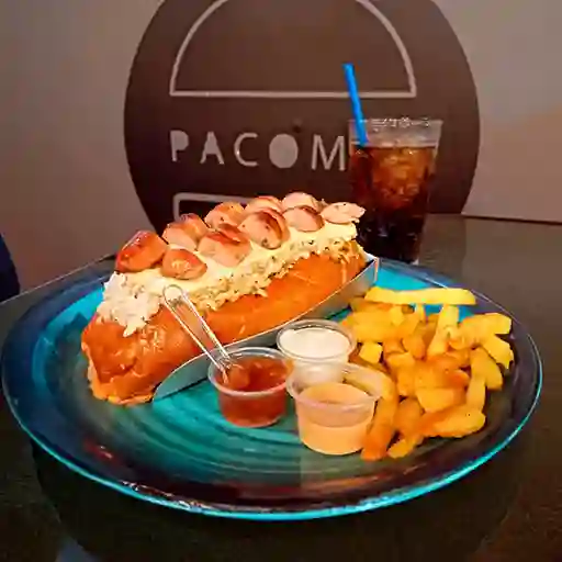 Hot Dog Classic con Papas a la Francesa