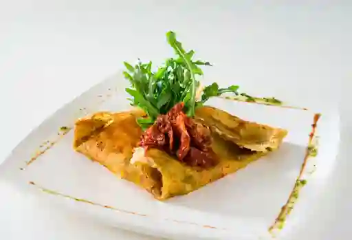 Crepe de Lomo con Brócoli y Espinaca