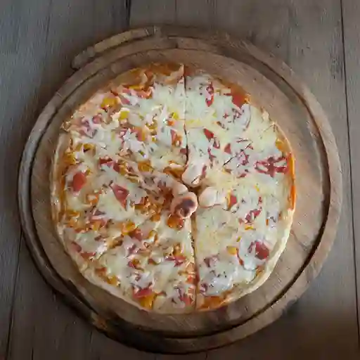 Pizza Jamón y Queso